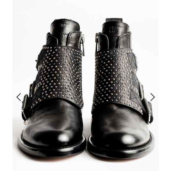 Zadig & Voltaire Studded Ankle Boots - Picture 4 of 7
